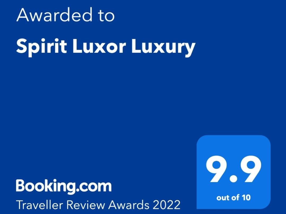 Spirit Luxor Luxury Apartman Kültér fotó